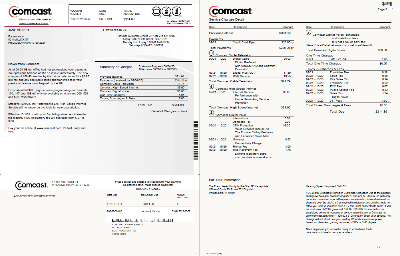  Minol USA business utility bill 